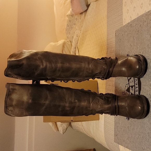 EUC Freebird Coal Handcrafted Boots